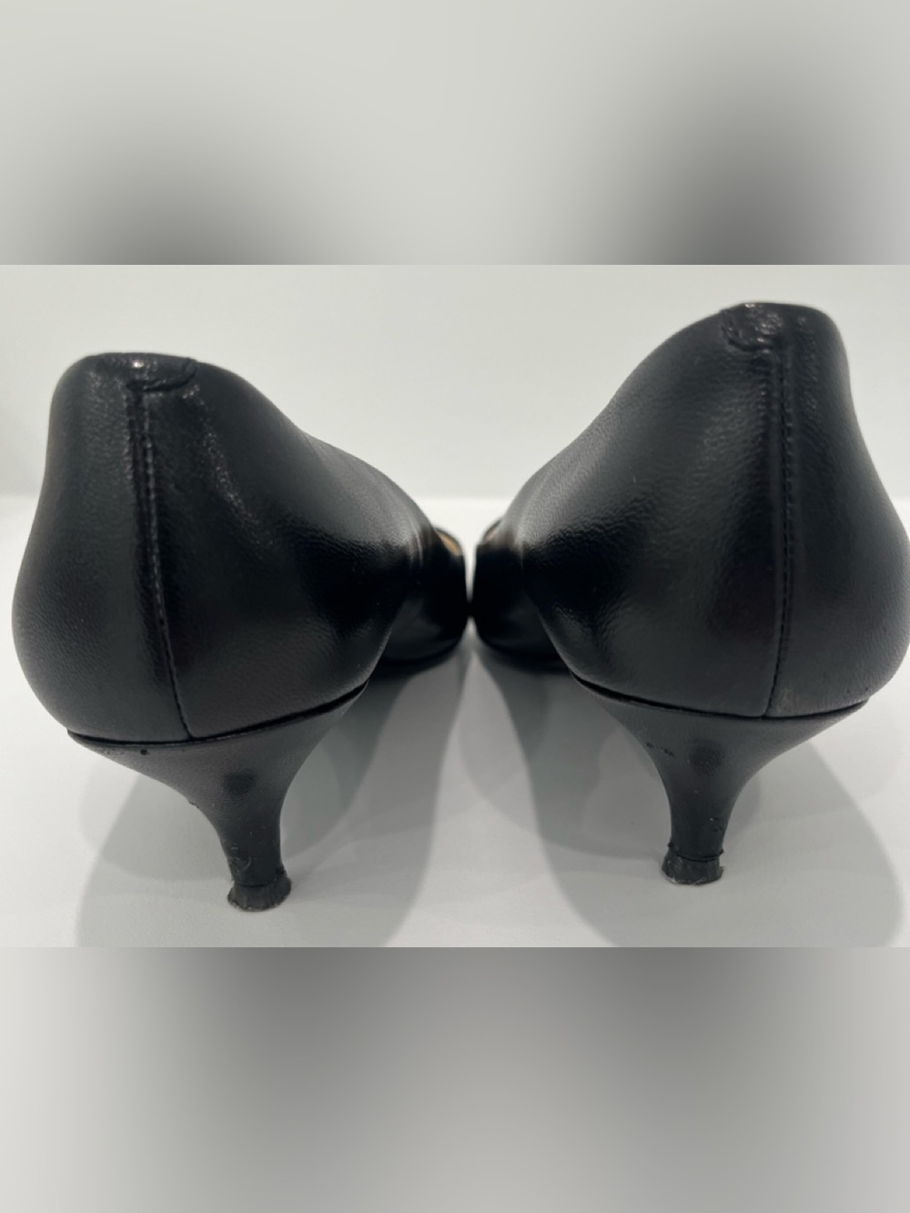NINE WEST 7ILLUMIE Black Pumps, Size 9 - Picture 5 of 9